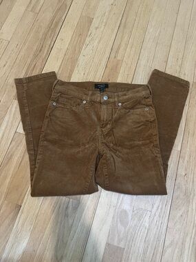 Banana Republic - Brown Corduroy High Rise Slim Pants - Petite